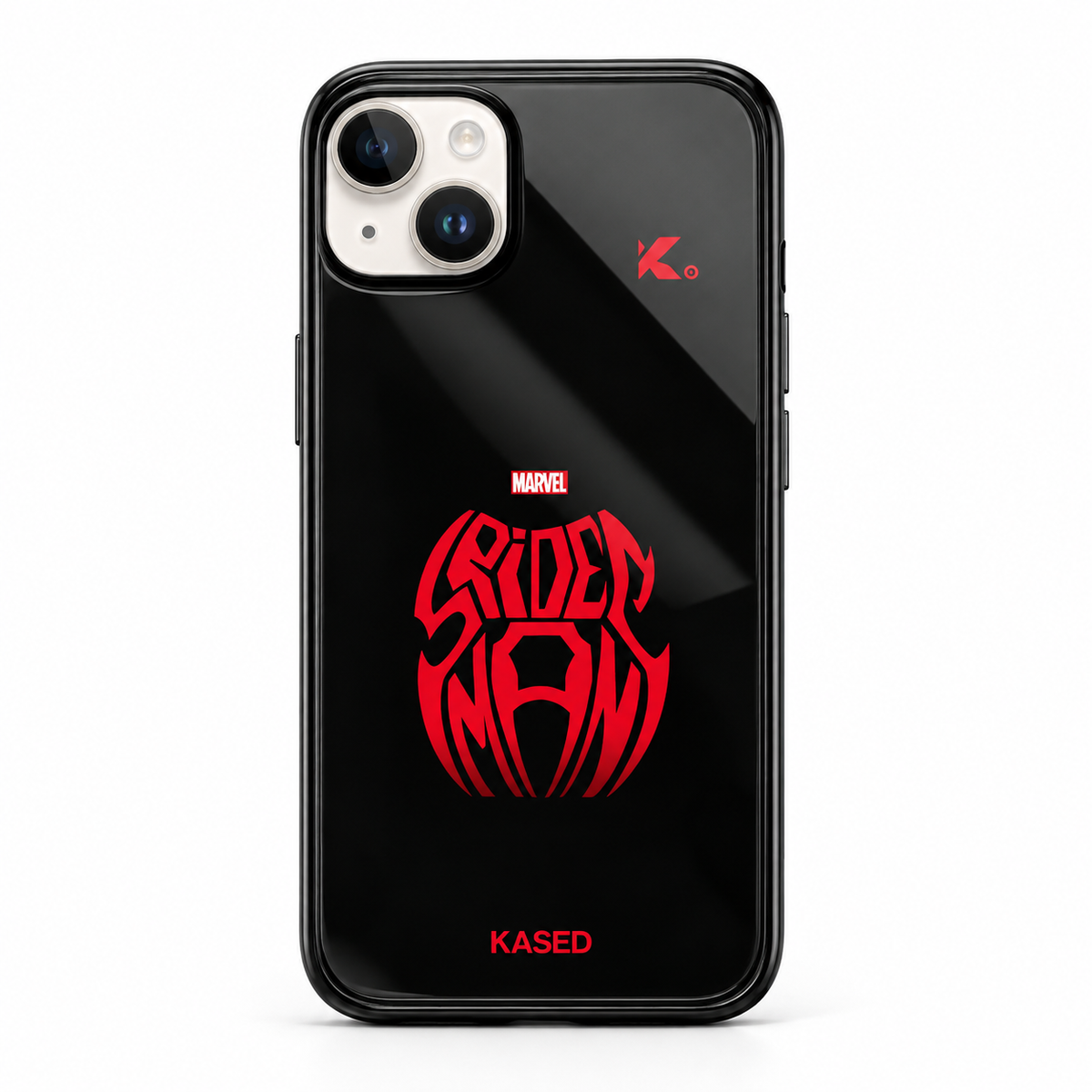 i Phone series case- marvel spiderman logo