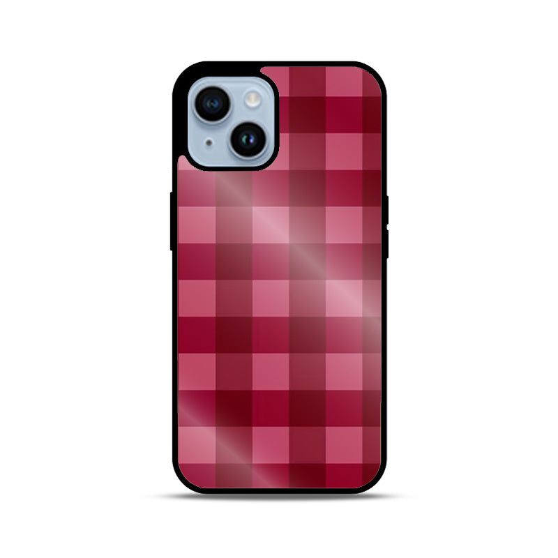 Red Check iPhone Case