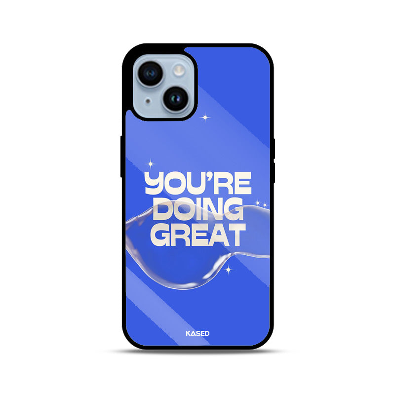 Liquid Motivation Text-iPhone Case