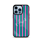 Good Vibes Striped case- iPhone series