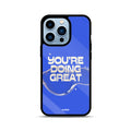 Liquid Motivation Text-iPhone Case