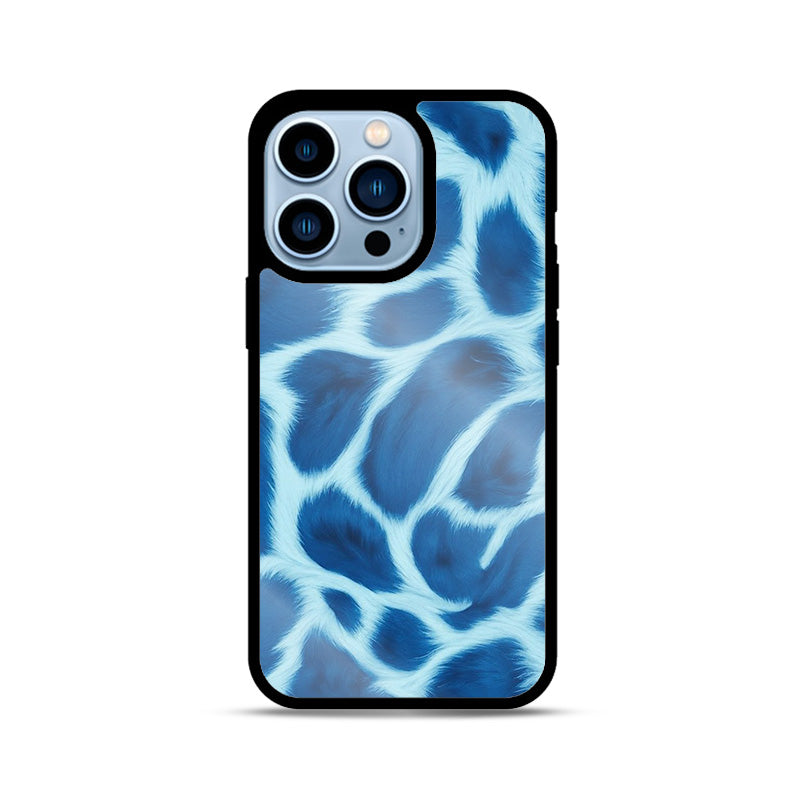 Blue Leopard Skin Texture Case - iPhone series