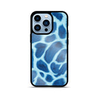 Blue Leopard Skin Texture Case - iPhone series