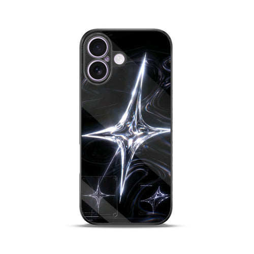 Chrome Eclipse Abstract-iPhone Case