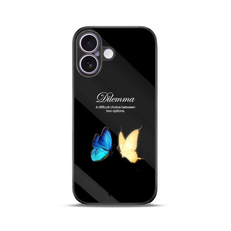 Dilemma Butterfly iPhone Case