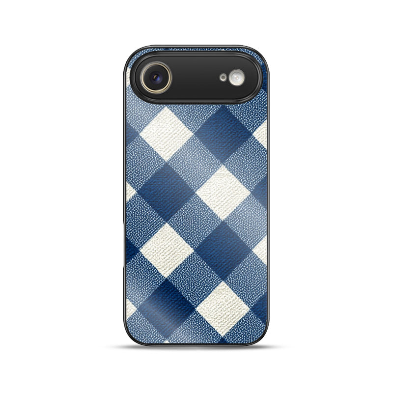 Blue Plaid Case- iPhone Case series