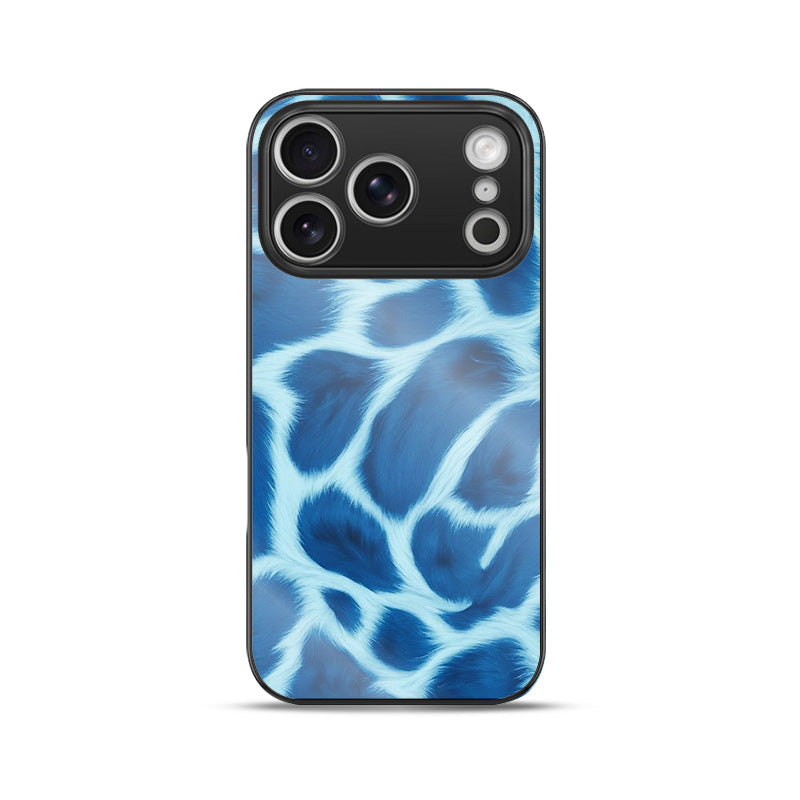 Blue Leopard Skin Texture Case - iPhone series