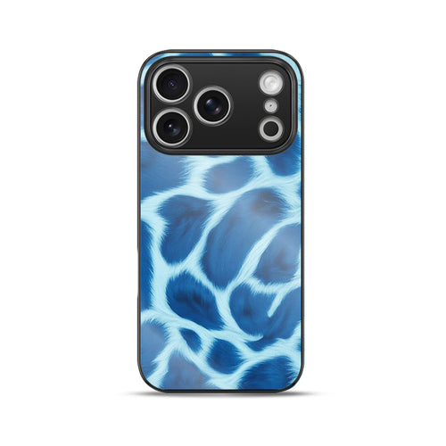 Blue Leopard Skin Texture Case - iPhone series