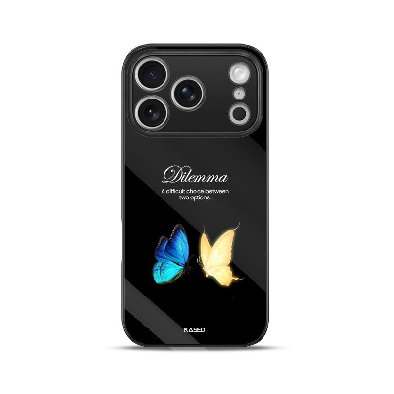 Dilemma Butterfly iPhone Case