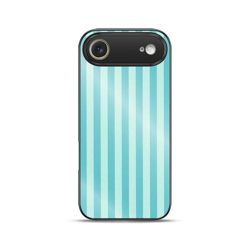 Teal Stripe iPhone Case