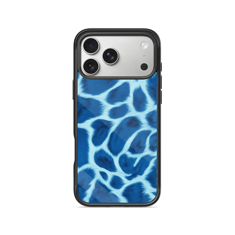 Blue Leopard Skin Texture Case - iPhone series