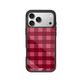 Red Check iPhone Case