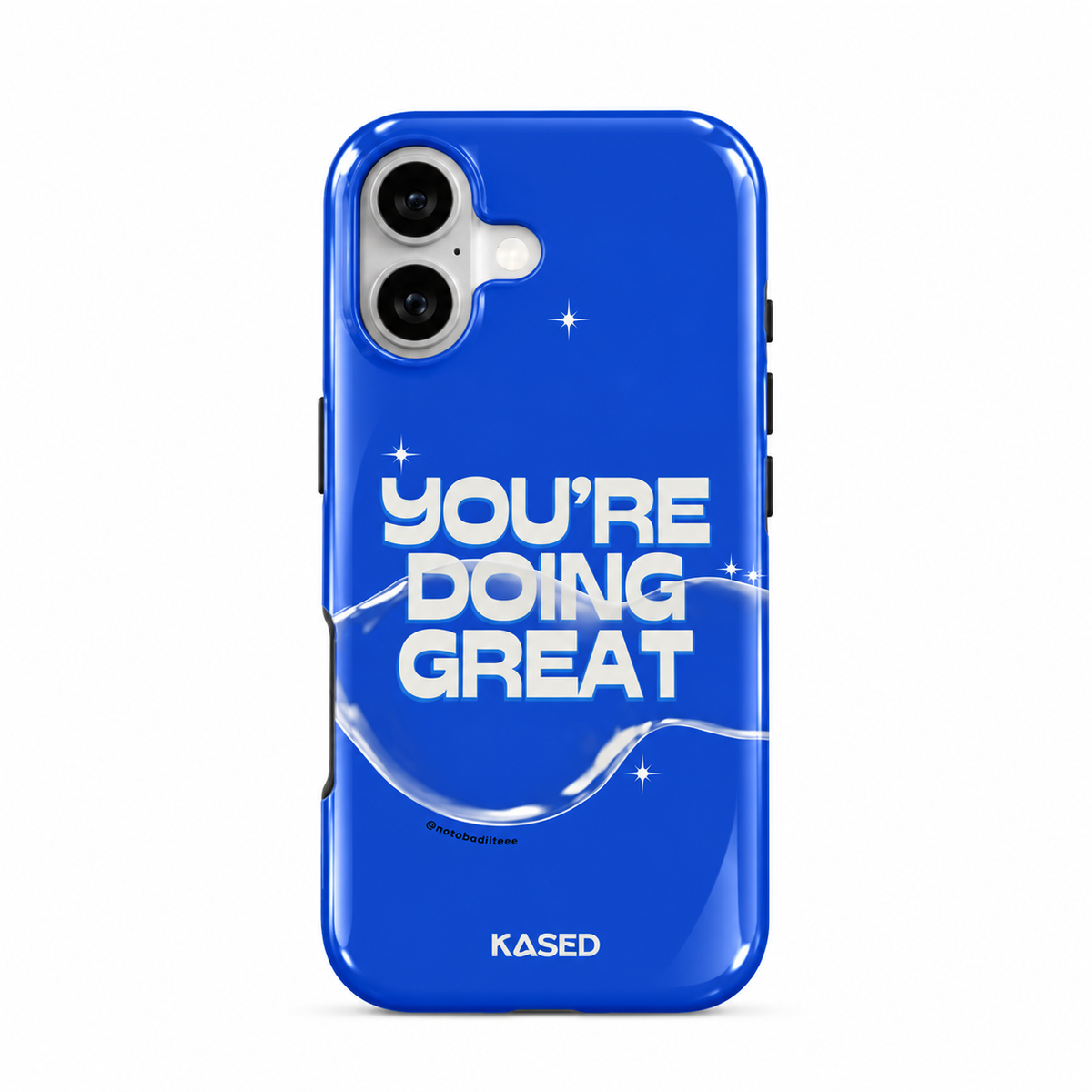 You’re Doing Great Blue Motivation - iPhone Series Case