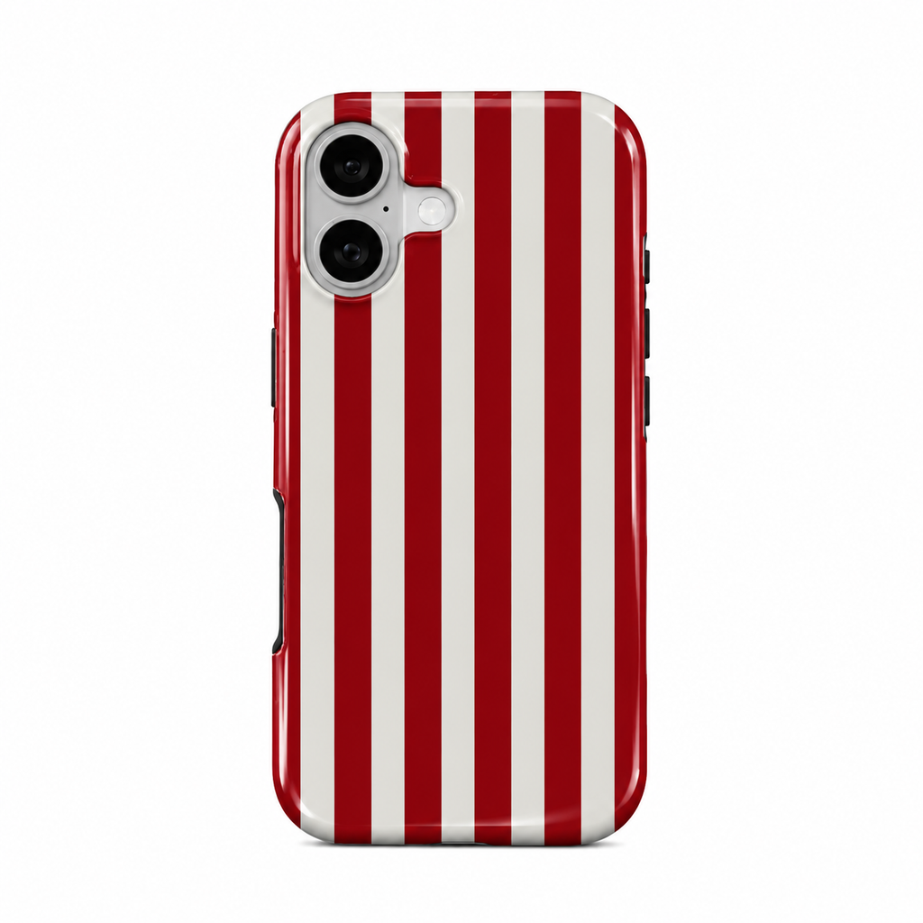 Retro Stripe Gloss Case