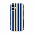 Retro Stripe Gloss - Navy Blue - iPhone series