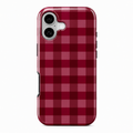 Cherry Checkered Glossy - iPhone series Case