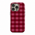 Cherry Checkered Glossy - iPhone series Case