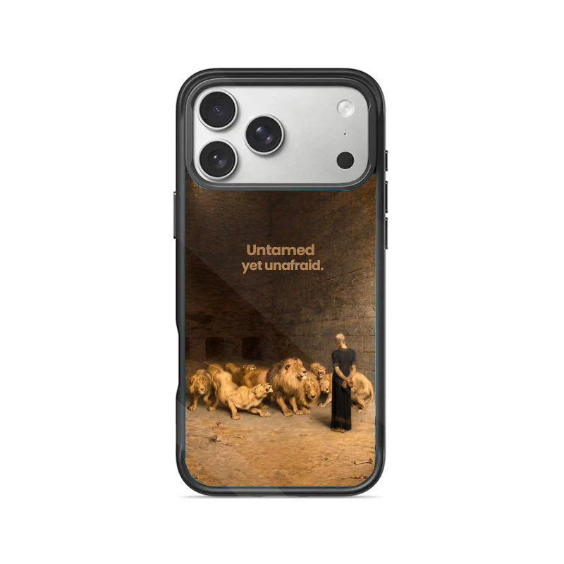 Untamed Yet Unafraid iPhone Case