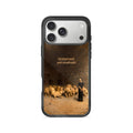 Untamed Yet Unafraid iPhone Case